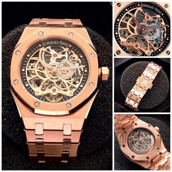 Audemars Piguet  Stainless Steel Plated Fully Automatic Watch, Stainless Steel All Birthday Gift Watch For Him