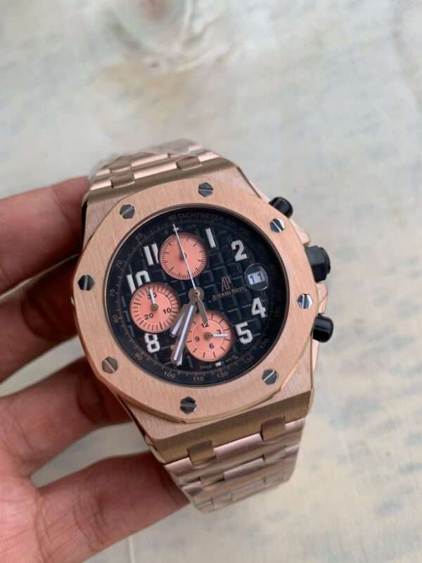 Audemars Piguet  Stainless Steel Plated Fully Automatic Watch, Stainless Steel All Birthday Gift Watch For Him