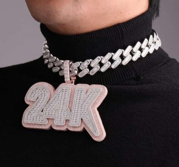 IMG_20221020_153906 - Copy Luxury Design Customized Name Two Layers Iced Out Number Pendant, Hip Hop Jewelry , Name Necklace For Man , Customizable Numbers For Man