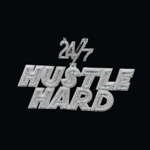 Baguette & Round Moissanite Diamond Money with Dollar Sign and King Cap Luxury Pendant, Diamonds Hip Hop Pendent, Icy Letters Necklace, Jewelry Gift