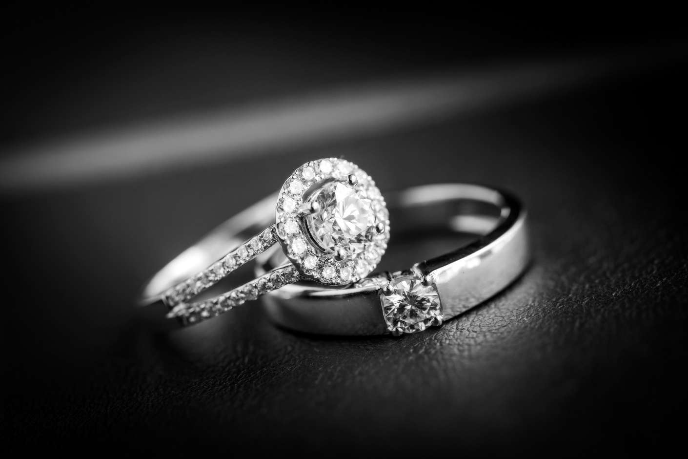 Ring 2 CT Round Moissanite Solitaire Diamond Engagement Ring, Sterling Silver Moissanite Diamond Wedding Ring For Bridal, 10K/14K Gold Anniversary Diamond Ring For Gift