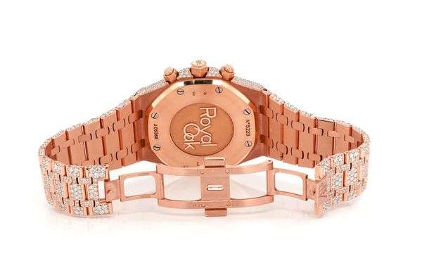 fe24c0af63f2e9fa8765b13f3bb01531 Audemars Piguet Full Iced Out Moissanite Diamond Men Watch, Stainless Steel White Gold Plated All Chronograph Working 42mm Men Watch