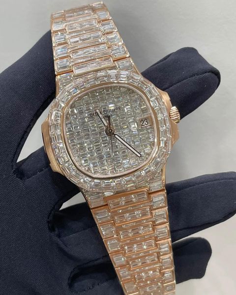 1_5a596e56-a113-42fe-a41a-19df05ef2162_600x600 Patek Philippe Baguette Diamond Men Automatic Watch, Rose Gold Plated Men Watch For Birthday Gift