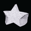 STAR EDITION FASHION DESIGN BLING BLING ICED OUT RING