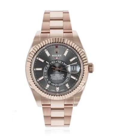 Refurnished Sky Dweller Fully Automatic Watch, Stainless Steel Birthday Gift Watch For Him