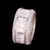 BAGUETTE CUT DIAMOND EDITION ICED OUT LUXURY RING