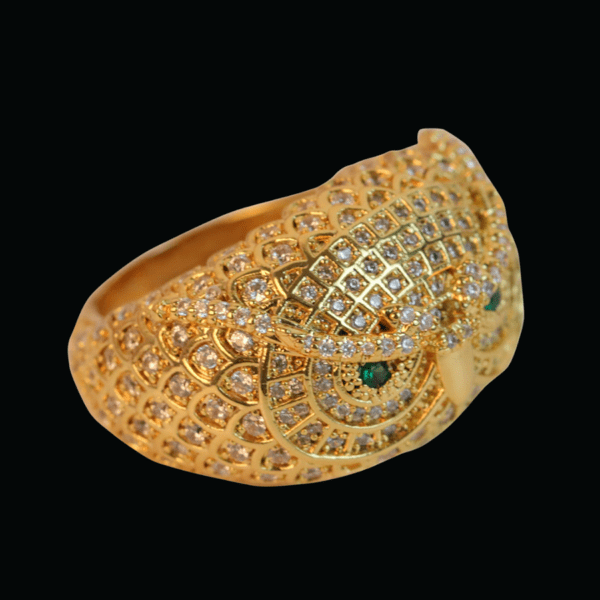 OWL EDITION DESIGN AWARDED ICED OUT RING