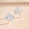3_13485f87-8ba4-4c0d-827e-e6d9017d15ef_600x600 Round Moissanite Diamond Sterling Silver Stud Diamond Earring, Jewelry For Women, Anniversary Gift For Her