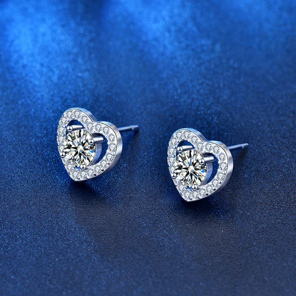 3_5ff03ac3-89fc-46f2-bdfd-e75389e28010_600x600 Round Moissanite Diamond Sterling Silver Stud HEART Diamond Earring Jewelry For Women, Anniversary Gift For Her