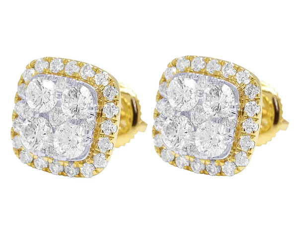 3_ac2d61a1-9d29-4b46-ba81-d275bed798d6_600x600 - Copy Round Moissanite Diamond Sterling Silver Stud Halo Diamond Earring, Jewelry For Women, Anniversary Gift For Her