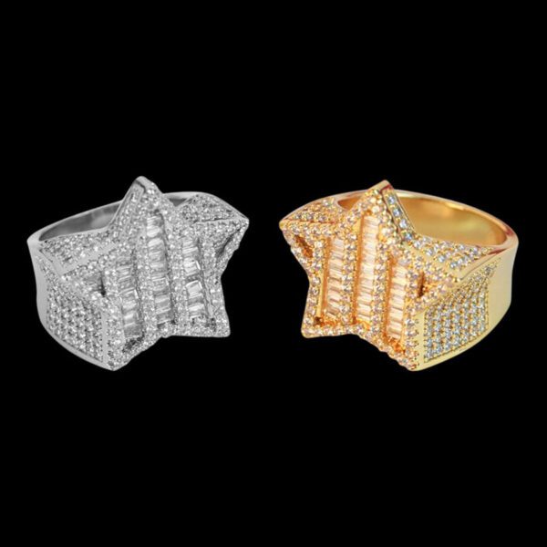 STAR EDITION VVS SHINE LUXURY ICED OUT RING
