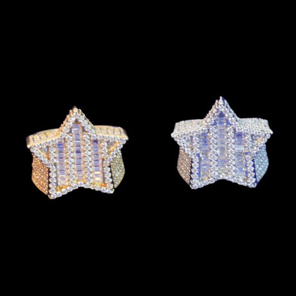STAR EDITION VVS SHINE LUXURY ICED OUT RING