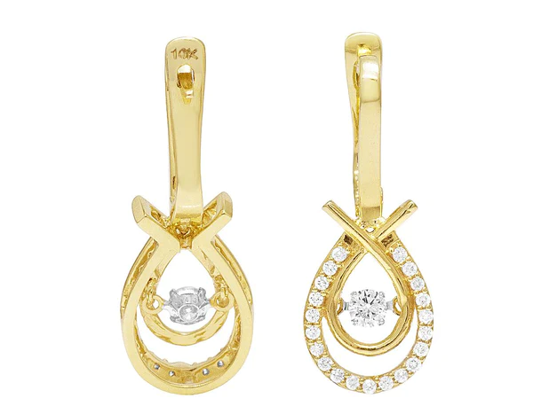 4_b68dc459-489c-4221-915d-75b42c206ee6_600x600 Round Moissanite Diamond Sterling Silver Stud Diamond Earring, 10K/14K Gold Jewelry For Women, Anniversary Gift For Her