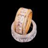 BAGUETTE CUT DIAMOND EDITION ICED OUT LUXURY RING