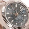 Refurnished Sky Dweller Fully Automatic Watch, Stainless Steel Birthday Gift Watch For Him