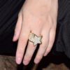 STAR EDITION FASHION DESIGN BLING BLING ICED OUT RING