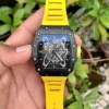 IMG-20220128-WA0065_600x600 Replica Richard Miles RM35-01 Stainless Steel Body Super Clone Men Watch, Fully Automatic Yellow Silicon Band Watch For Men