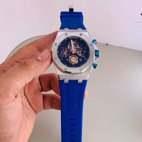IMG-20220914-WA0019 - Copy Audemars Piguet Offshore Replica Stainless Steel Body Super Clone Men Watch, Bule Silicon Strap Fully Automatic Watch For Men
