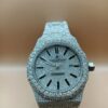 IMG20221110215328 Audemars Piguet Full Iced Out Moissanite Diamond Men Watch, Stainless Steel White Gold Men Watch