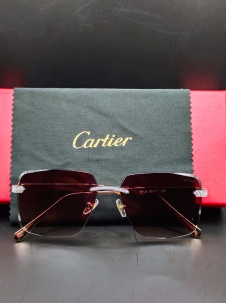 Carter Goggles Mossonight Diamond  Full Iced Out Men & Wemen For Birthday Gift