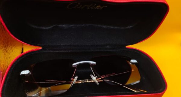 Carter Goggles Mossonight Diamond  Full Iced Out Men & Wemen For Birthday Gift