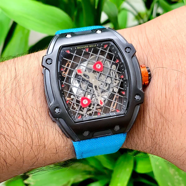 WhatsAppImage2022-09-13at11.29.25AM_600x600 Richard Miles RM 27-04 Automatic Winding RAFA Edition Stainless Steel Body Men Watch, Fully Automatic Blue Velcro Leather Strap Watch For Men