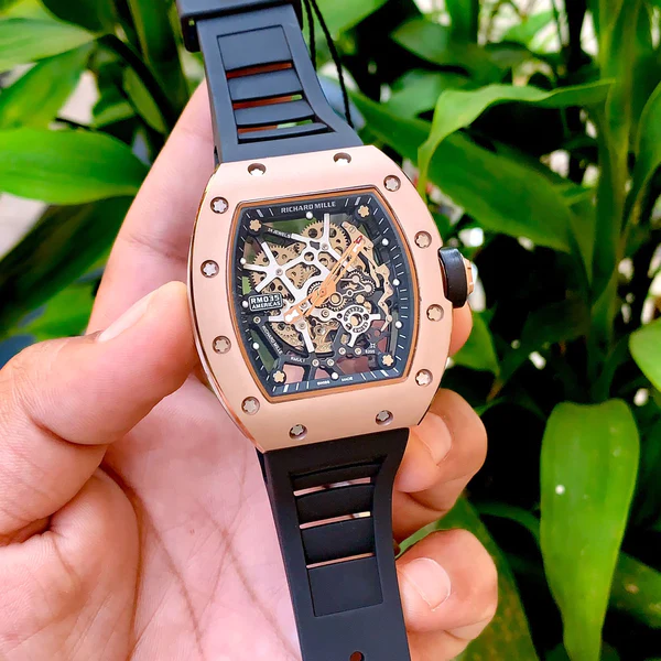WhatsAppImage2022-09-30at5.08.56PM_600x600 Richard Mille RM035 America’S Cup Power Reserve and Self Winding Function Men Watch, Black Fiber Strap Magnetic Dual Butterfly Lock Matte Rosegold Finish Skeleton Watch