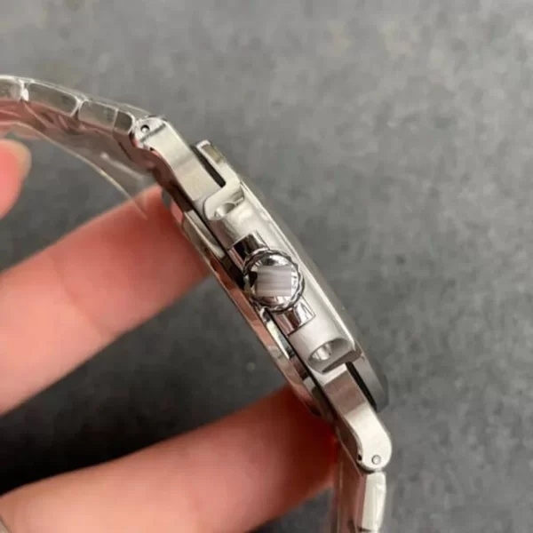 il_1140xN.4242748359_14as Patek Philippe Nautilus Emerald White Automatic Men Watch, Stainless Steel Watch For Birthday Gift