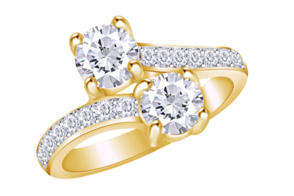 Round Cut Moissanite Solitaire Diamond Vintage Engagement Ring, Moissanite Wedding Ring, Silver Moissanite Diamond Women Ring, Proposal Gold Ring For Her