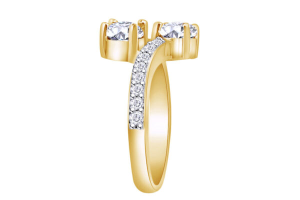 Round Cut Moissanite Solitaire Diamond Vintage Engagement Ring, Moissanite Wedding Ring, Silver Moissanite Diamond Women Ring, Proposal Gold Ring For Her