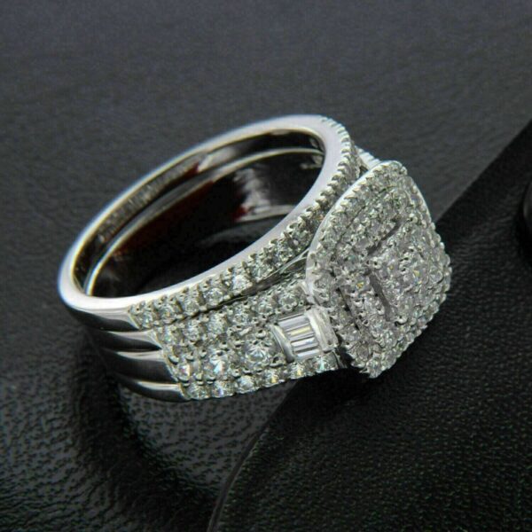 Round Cut Moissanite Solitaire Diamond Vintage Engagement Ring, Moissanite Wedding Ring, Silver Moissanite Diamond Women Ring, Proposal Gold Ring For Her