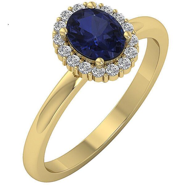 s-l1600 (40) Elegant Biue Moissanite Ring, 925 Sterling Silver Ring, Dainty Engagement Rings For Women, Wedding Band, Promise Ring, Gift For Her