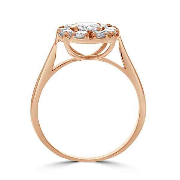 Round Cut Moissanite Diamond Vintage Engagement Ring, Moissanite Wedding Ring, Silver Moissanite Diamond Women Ring, Proposal Gold Ring For Her