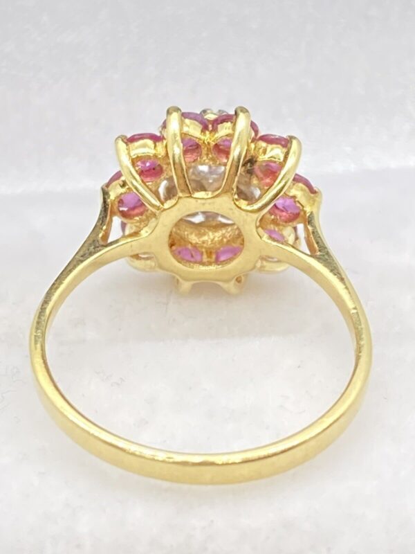 s-l1600 (93) - Copy Art deco Floral Pink Morganite Engagement Ring White Diamond 14k Solid Rose Gold Vintage Ring