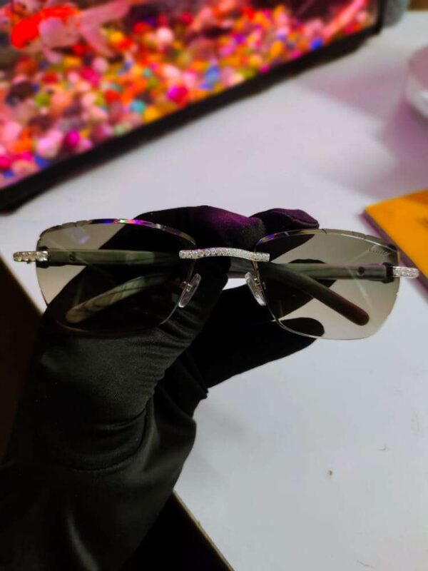 Carter Goggles Mossonight Diamond Full Iced Out Men & Wemen For Birthday Gift