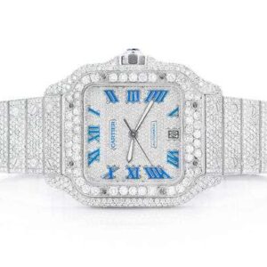 1_4bf840fe-5341-4f4e-9f62-b8c27cb0b59e_600x600 Cartier Santos VVS Diamond Men Watch, Stainless Steel White Gold Plated Men Watch For Birthday Gift