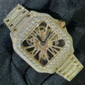 1_4e8d579e-18c8-4815-8d8c-d7c9c475df48_600x600 Cartier Skeleton VVS Moissanite Diamond Men Watch, Stainless Steel Rose Gold Plated Men Watch For Birthday Gift