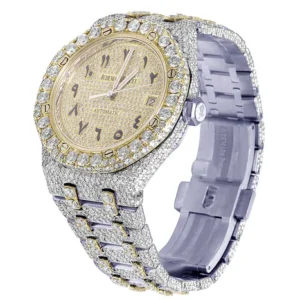 1_7df7687d-05c3-4571-a5de-c126ee3cdd29_600x600 Audemars Piguet Full Iced Out VVS Diamond Men Watch, Stainless Steel 2 Tone Gold Plated Arabic Font 42mm Men Watch