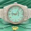 1_c69bf833-467d-464c-8818-ccdc8e308dce_600x600 Rolex Datejust Tiffany White VVS Diamond Iced Out Men Watch, 41mm Dial White Gold Plated Stainless Steel Men Watch For Gift, Fully Iced Out Birthday Gift Watch For Him