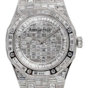 1_eddecb7d-c8a8-4ad6-b540-e0a9eb25a942_600x600 Audemars Piguet Full Iced Out VVS Baguette Diamond Men Watch, Stainless Steel White Gold Plated 42mm Men Watch