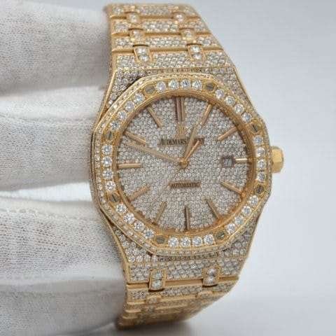 1_ff305d0b-4cf7-4b85-8148-79438ced876f_600x600 Audemars Piguet Full Iced Out VVS Diamond Men Watch, Stainless Steel Rose Gold Plated 42mm Men Watch