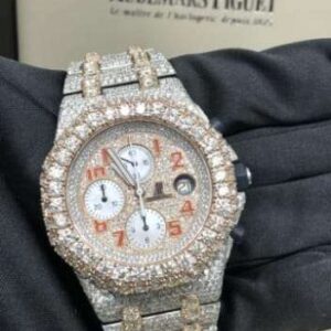 2_182e0afb-5815-4587-9d90-cbc9540ac4af_600x600 Audemars Piguet Full Iced Out VVS Diamond Men Watch, Stainless Steel All Chronograph Working 2 Tone Gold Plated 42mm Men Watch