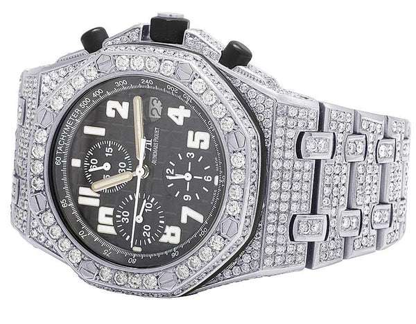2_1fe53ca4-8507-4a6f-bfa2-9b4daa1c39d6_600x600 Audemars Piguet Full Iced Out VVS Diamond Men Watch, Stainless Steel White Gold Plated All Chronograph Working 42mm Men Watch