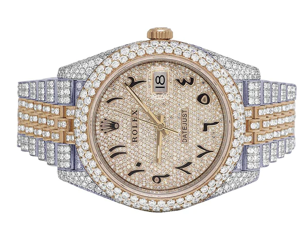 2_4ab37a72-bda5-45cd-aa4e-e21c639dcaf9_600x600 Rolex Jubilee Datejust Round VVS Diamond Men Watch, Rose 40mm Dial Rose & White Gold 2 Tone Plated Stainless Steel Men Watch For Gift, Fully Iced Out Arabic Birthday Gift Watch For Him