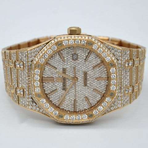 2_577f5ff4-5963-42c0-af4c-a119e1d4feb8_600x600 Audemars Piguet Full Iced Out VVS Diamond Men Watch, Stainless Steel Rose Gold Plated 42mm Men Watch