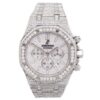 Audemars Piguet Full Iced Out VVS Diamond Men Watch, Stainless Steel All Chronograph Working 42mm Men Watch