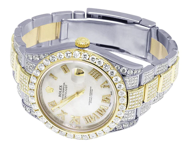2_75c134bc-2522-487c-b8b4-3ac7ffe9c396_600x600 Rolex Datejust Round VVS Diamond Men Watch, Gold 40mm Dial Yellow & White Gold 2 Tone Plated Stainless Steel Men Watch For Gift, Fully Iced Out Birthday Gift Watch For Him