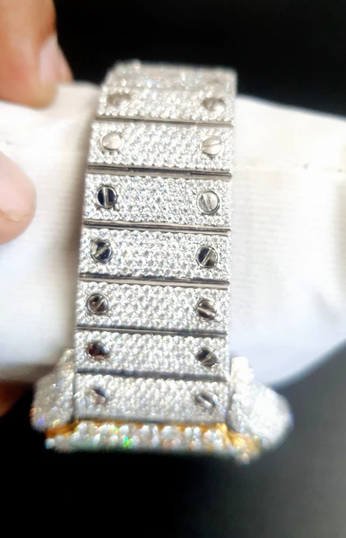 2_943b5848-474a-44c0-8416-4c25bd03923c_600x600 Cartier Santos VVS Diamond Men Watch, Stainless Steel White Gold Plated Men Watch For Birthday Gift