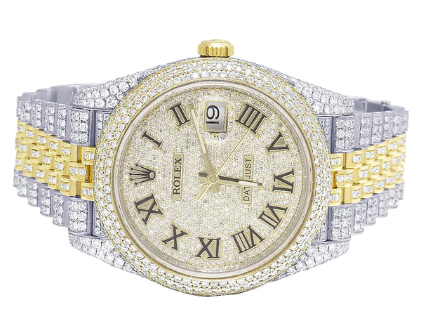 2_9b7851c9-d38e-46a1-aa42-7e2c60cc7cfc_600x600 Rolex Jubilee Datejust Round VVS Diamond Men Watch, Gold 40mm Dial Yellow & White Gold 2 Tone Plated Stainless Steel Men Watch For Gift, Fully Iced Out Birthday Gift Watch For Him