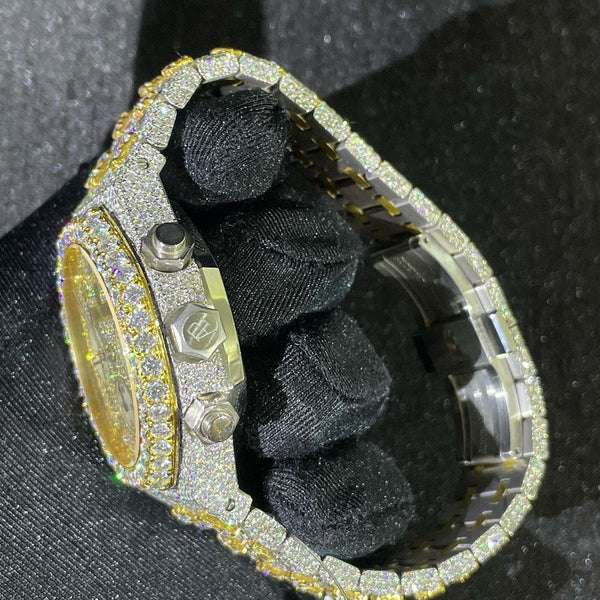 2_a03a25ce-3ee9-4a38-851b-791b78000823_600x600 Audemars Piguet Full Iced Out VVS Diamond Men Watch, Stainless Steel All Chronograph Working 42mm Men Watch, White & Yellow Gold Plated Birthday Gift Watch